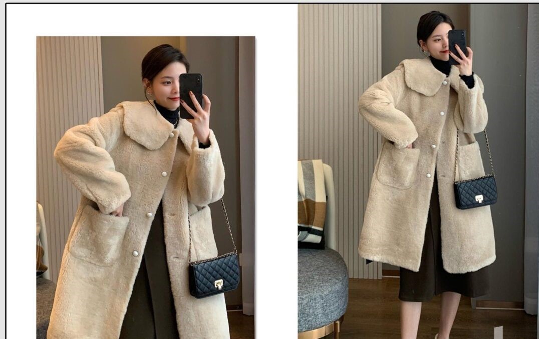 Mix & match trang phục cùng chiếc áo khoác lông cừu