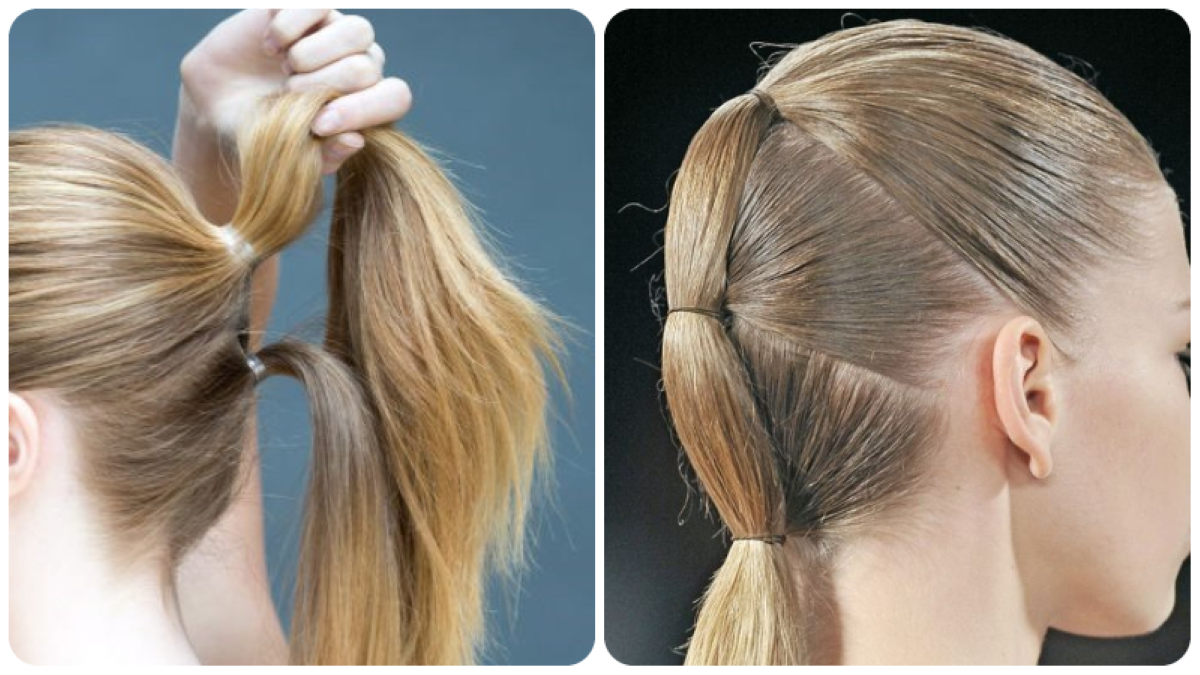 Cách làm tóc đẹp mắt với loại buộc 3 tầng tóc