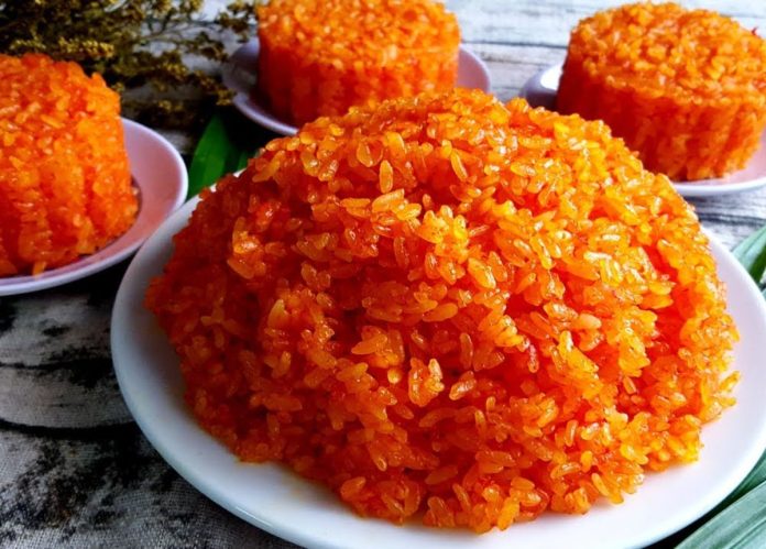 cách nấu xôi gấc