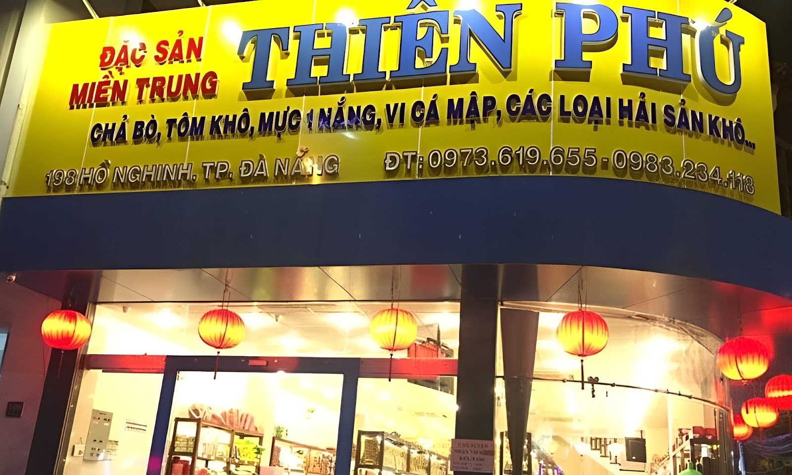 Cửa hàng đặc sản Đà Nẵng - Thiên Phú
