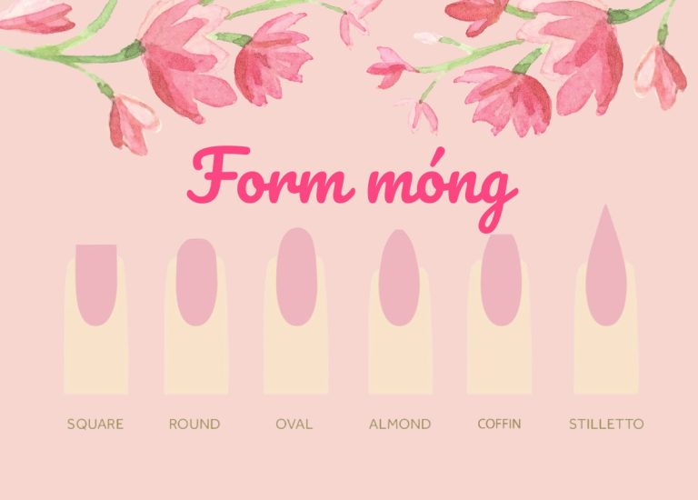 Các dạng form móng tay bạn nên biết
