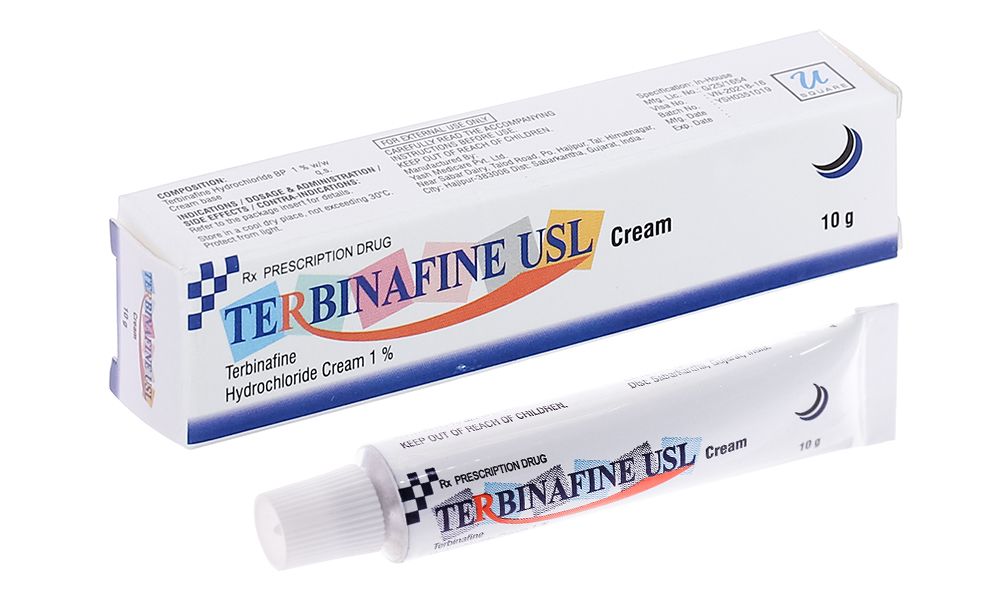Thuốc thường xuyên trị nấm Terbinafine USL 