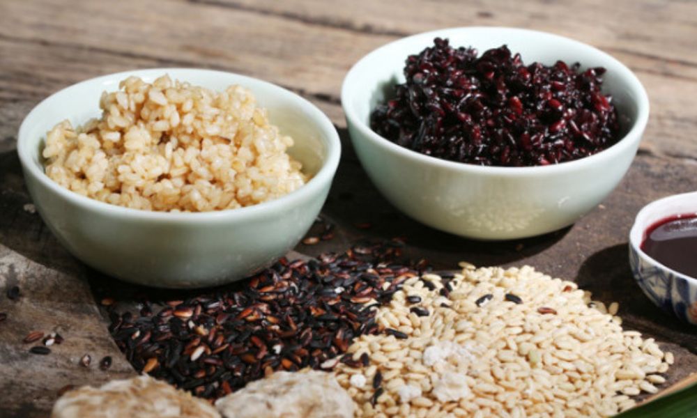Thành phẩm cơm rượu miền Bắc
