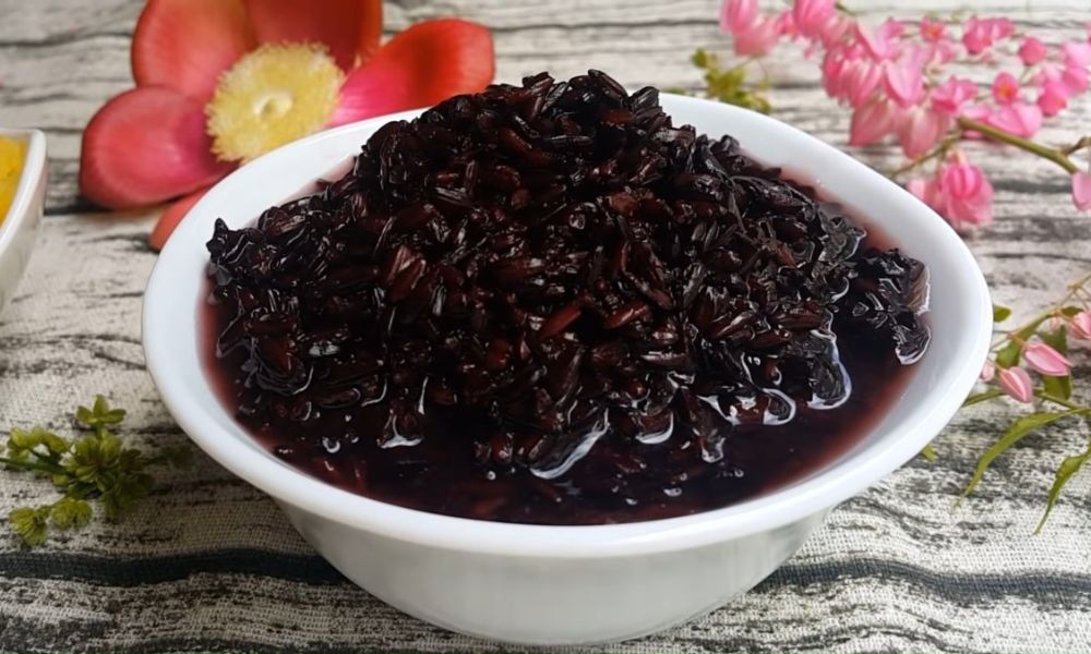 Thành phẩm cơm rượu nếp than