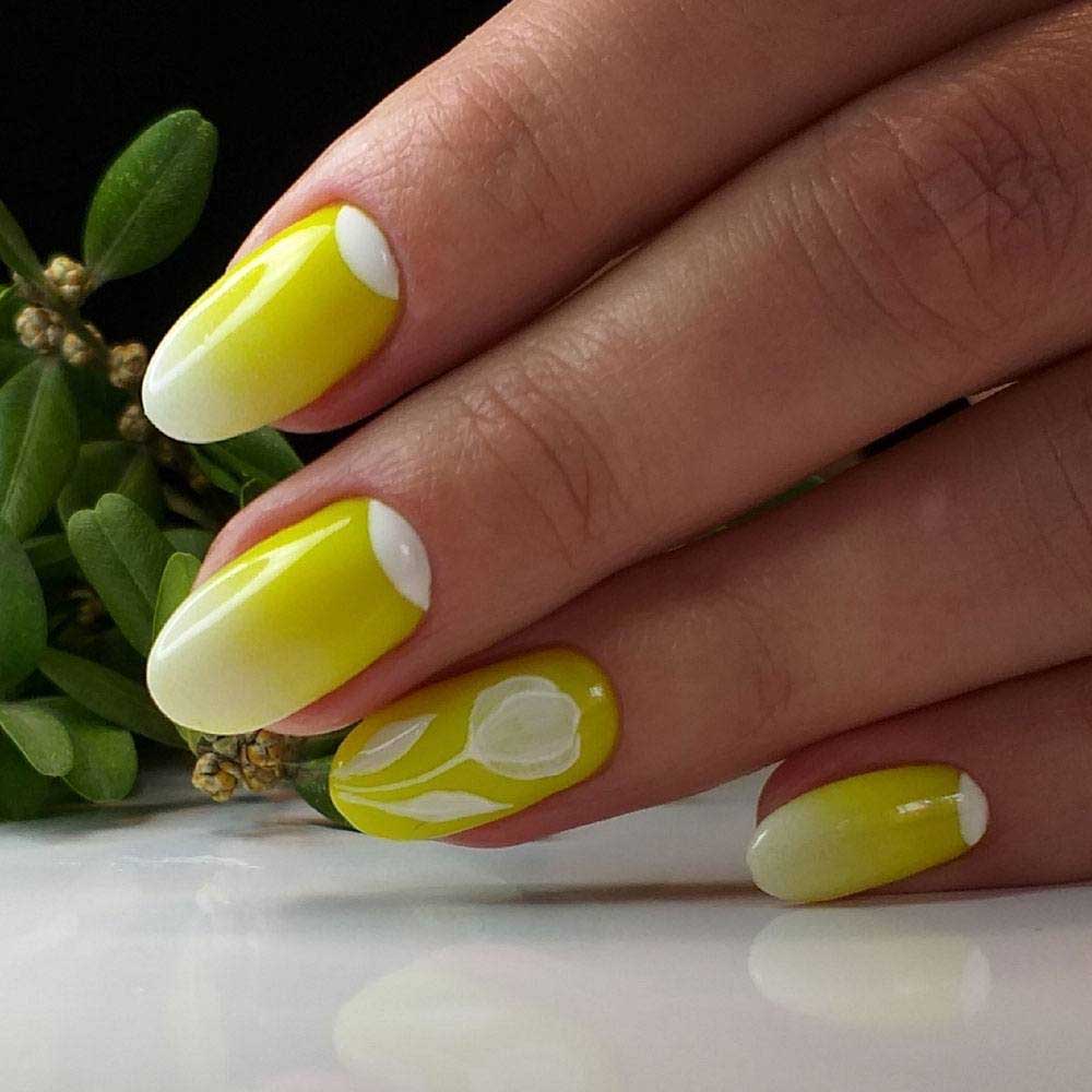 Mẫu nail đơn giản nhưng đủ đem lại sức sống cho đôi tay phái đẹp
