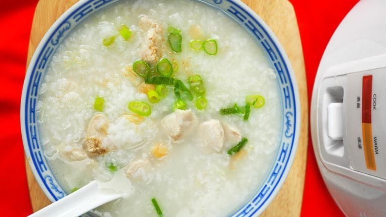 7 Cách nấu cháo bằng nồi cơm điện thơm ngon, không bị trào
