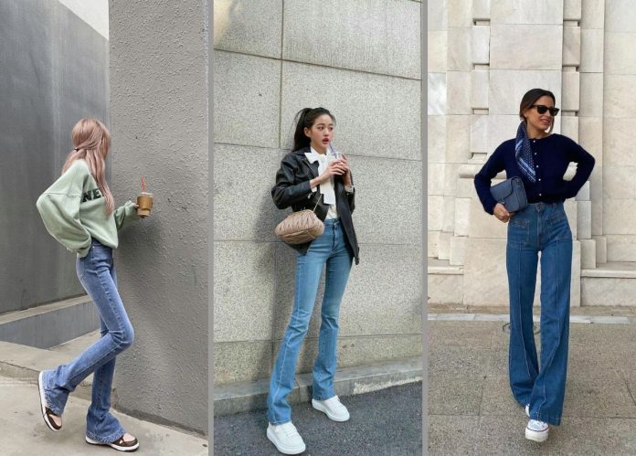 Phối đồ với quần jean
