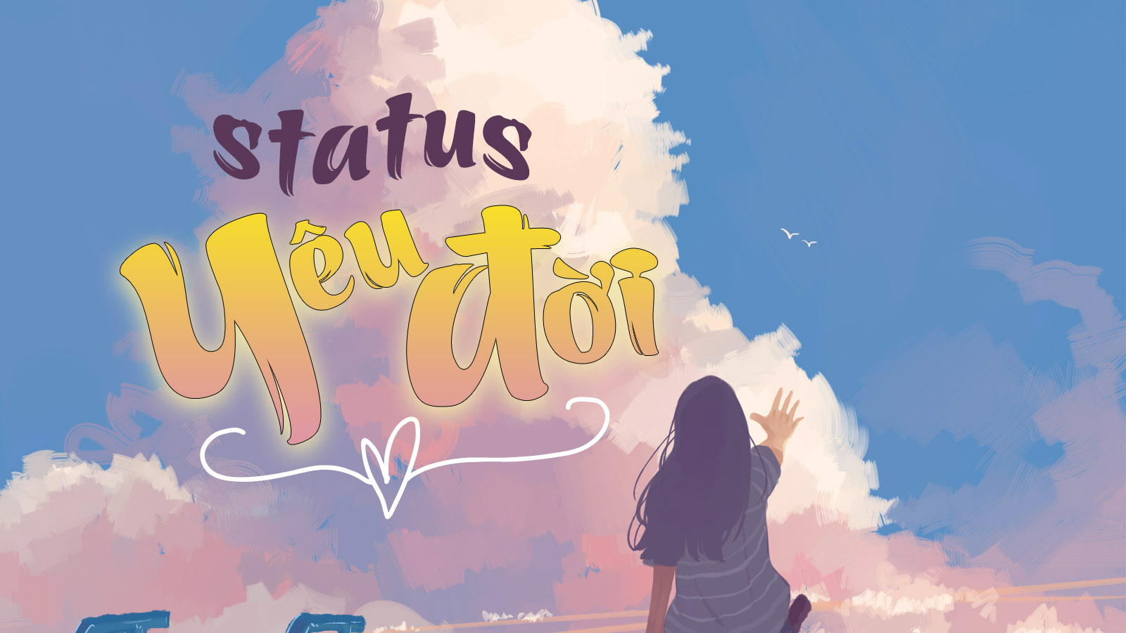 Stt tâm trạng vui vẻ, yêu đời.