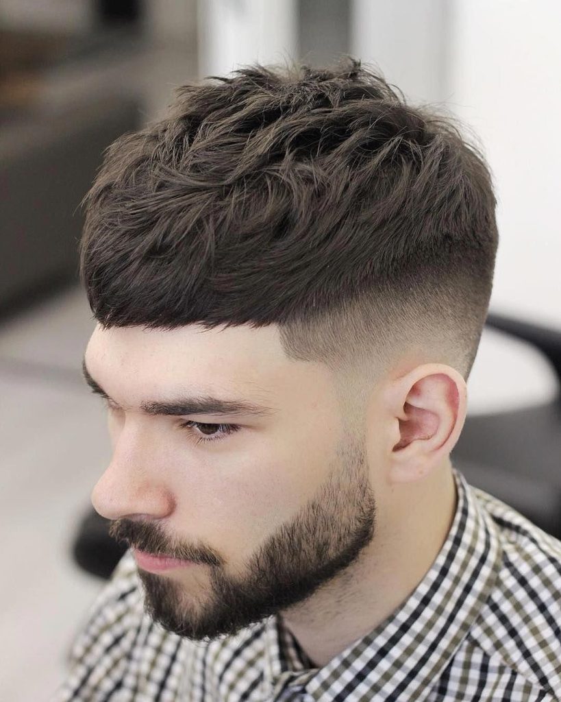 tóc nam mặt tròn béo | Cortes de cabello para chico, Peinados recortados,  Corte de pelo crew cut