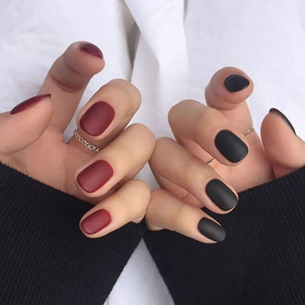 Dù không sáng bóng nhưng các mẫu sơn gel nhám vẫn rất hút mắt người nhìn