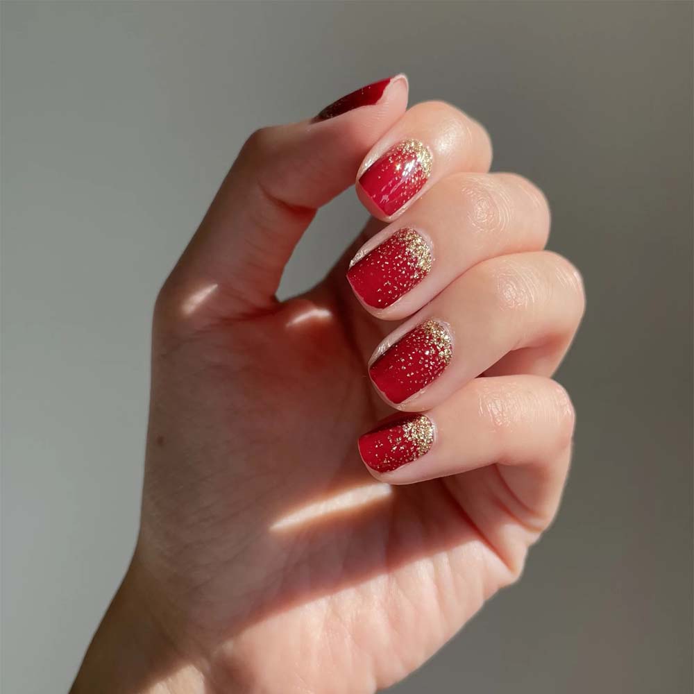 Mẫu nail xinh xắn dành cho dịp năm mới
