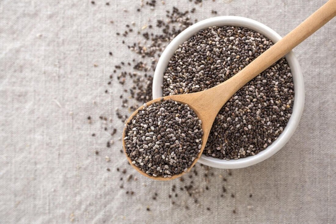 Hạt chia tuy nhỏ bé nhưng chứa nhiều chất xơ giúp giảm cân