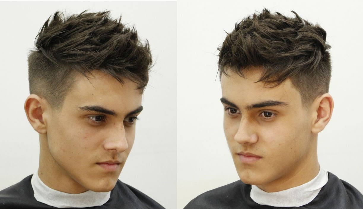 Kiểu tóc undercut ngắn Textured Lọn tóc hơi chìa ra là phong cách của kiểu tóc undercut textured