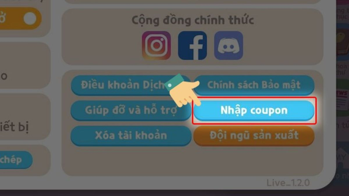 Nhấp vào