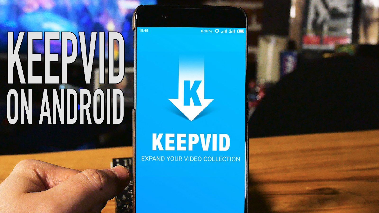 Tải video Facebook về Android bằng ứng dụng Keepvid 