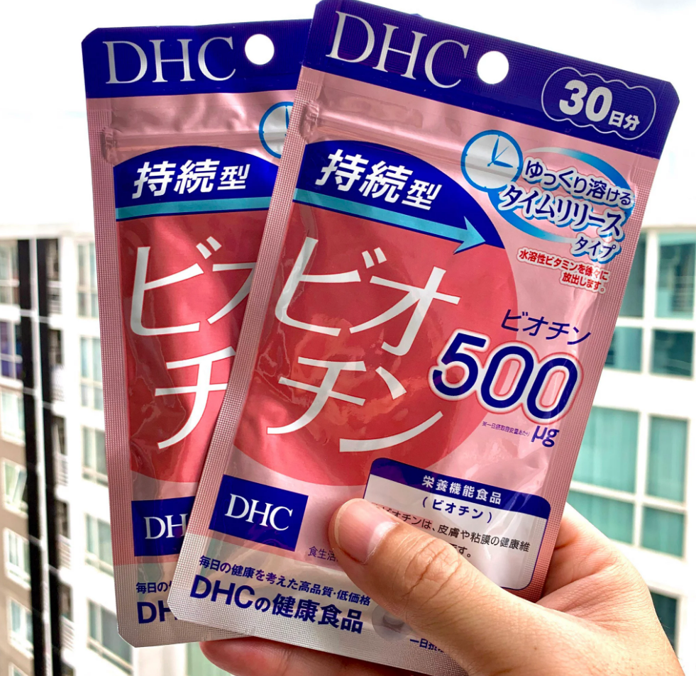 Viên uống DHC Biotin ngăn ngừa rụng tóc, dưỡng da, dưỡng móng chắc khỏe