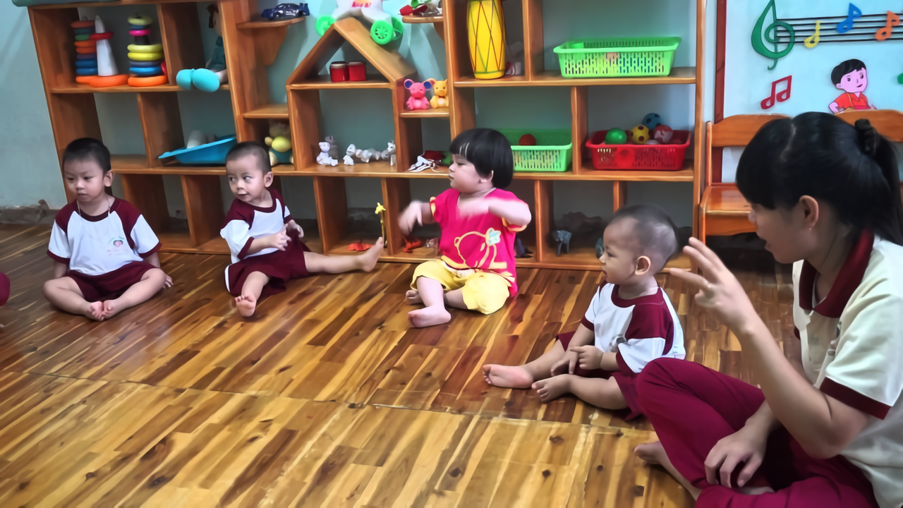 Trò chơi ngón tay nhúc nhích cho trẻ mầm non