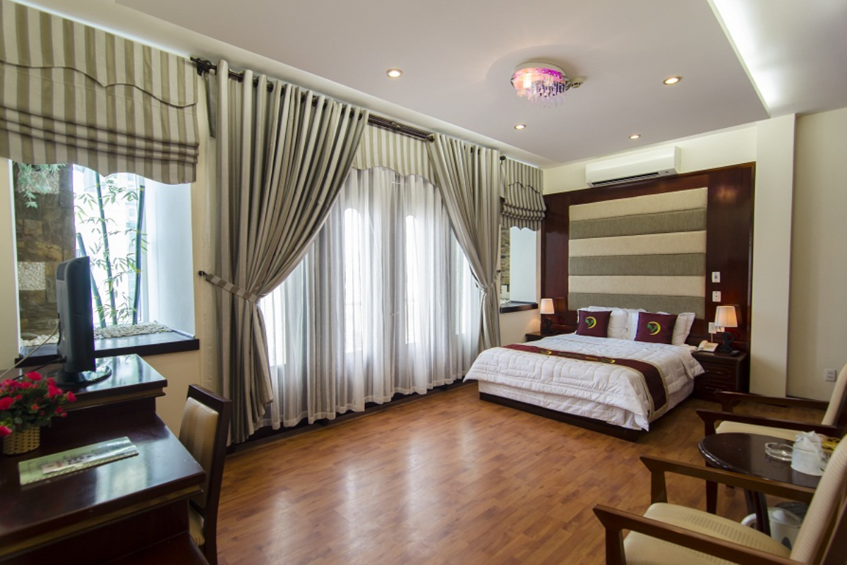 View phòng đơn của Moonlight Hotel Da Nang