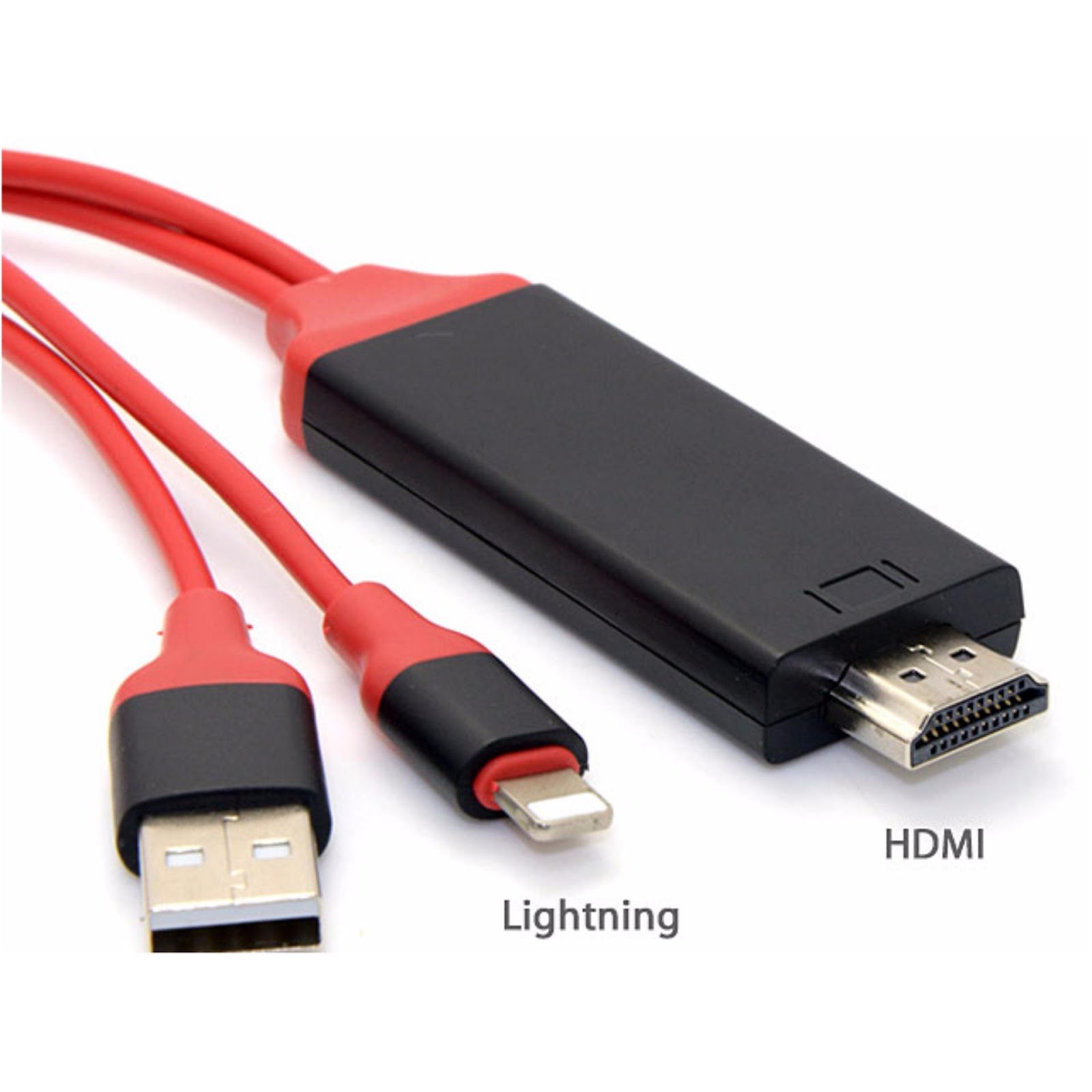 Alt: Kết nối điện thoại iPhone với tivi Samsung qua dây cáp HDMI 