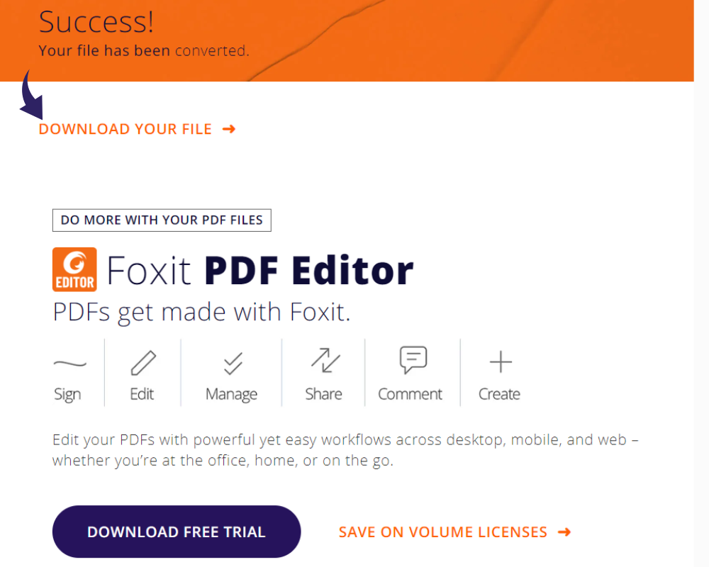 Ấn DOWNLOAD YOUR LIFE để tải tệp về máy