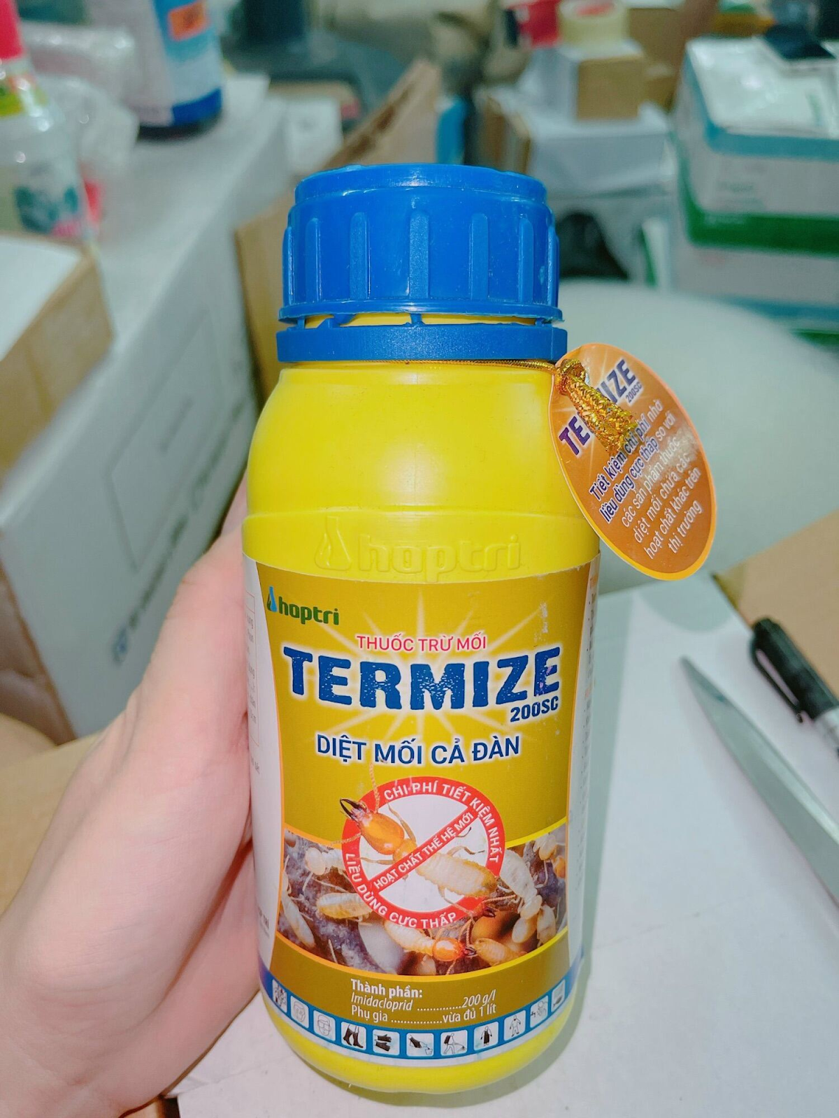 Thuốc diệt mối Termize 200SC vừa rẻ vừa có tác dụng diệt mối tốt