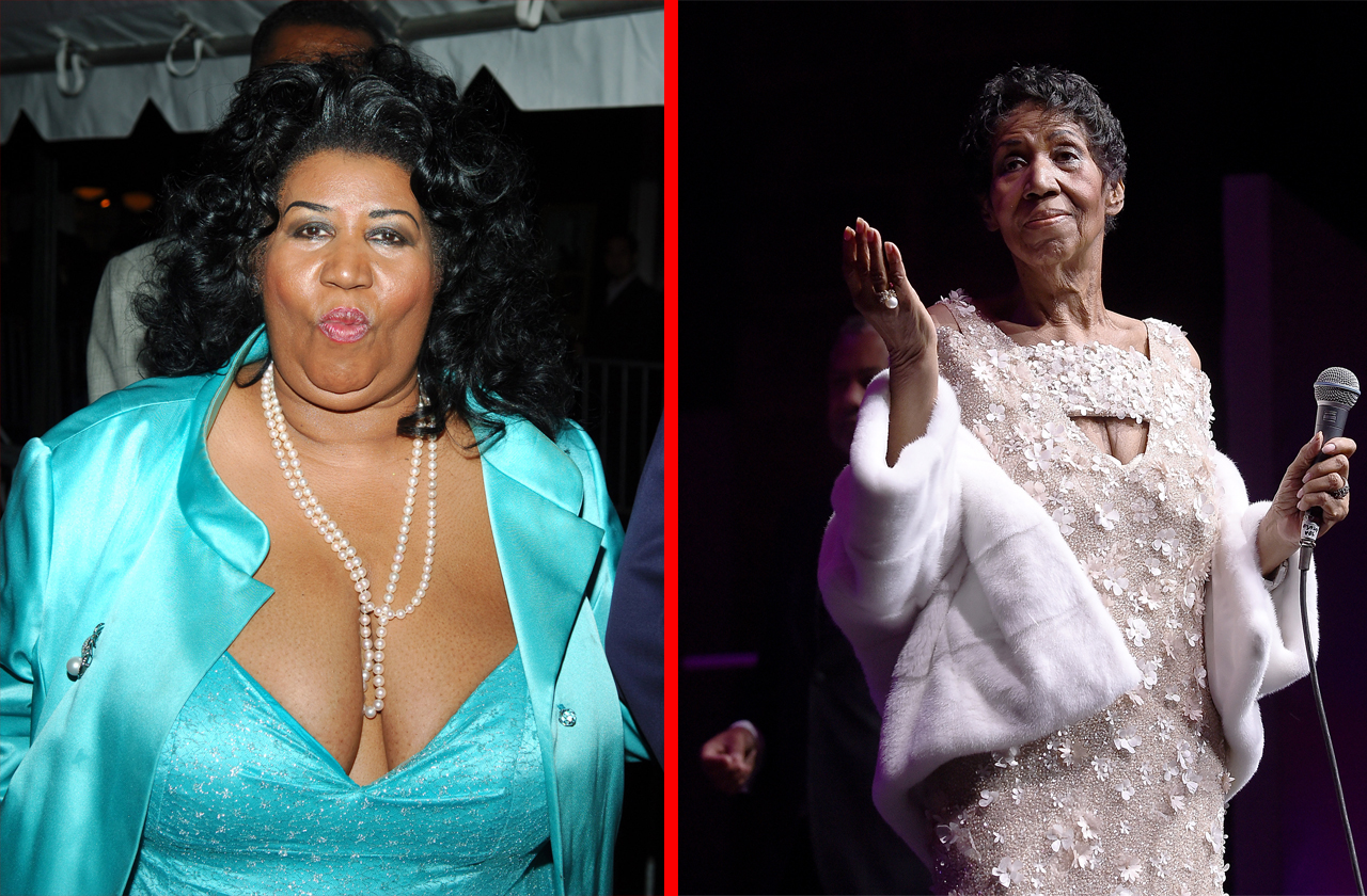 Ca sĩ Aretha Franklin đã thực hiện một hành trình giảm cân đầy ngoạn mục