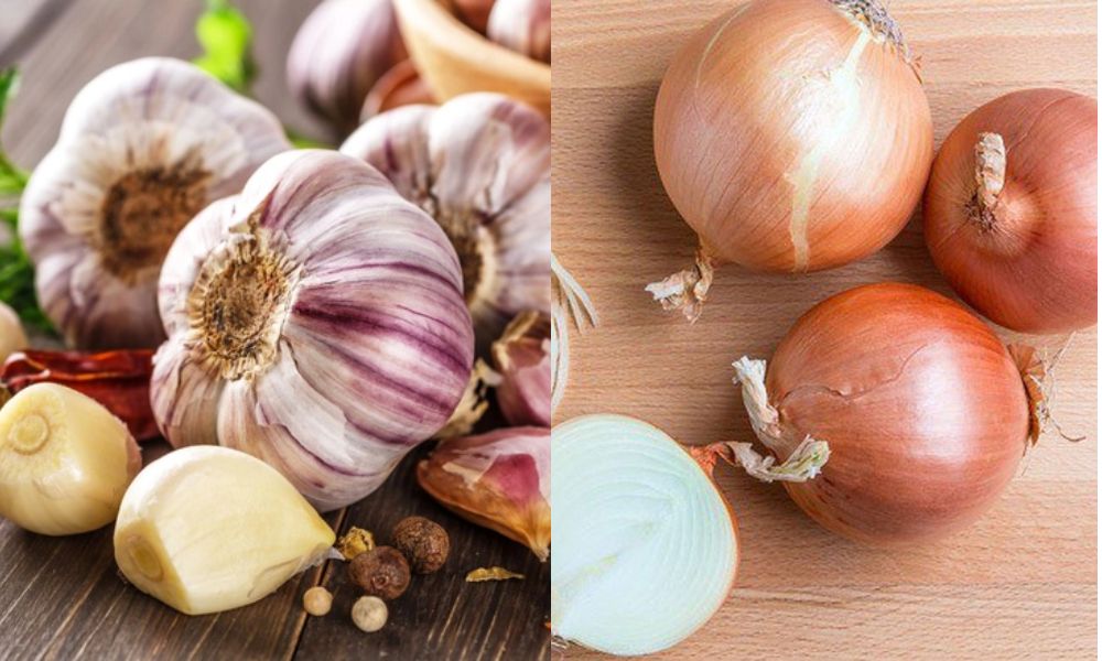 Tỏi, hành tây không bảo quản trong tủ lạnh