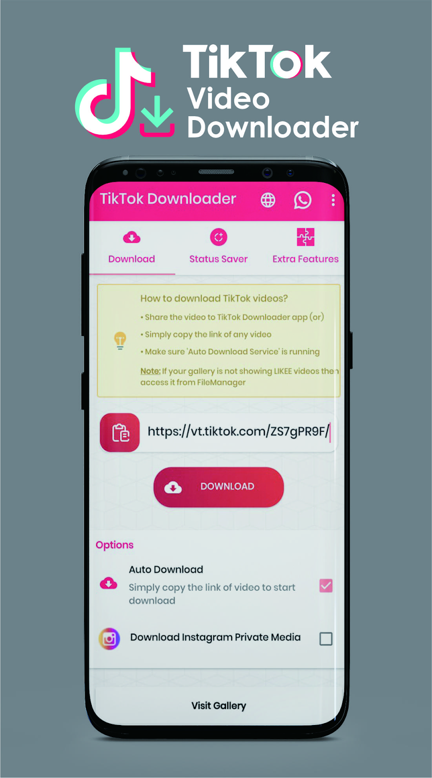 TikTok Downloader giúp người dùng tải xuống các video từ TikTok nhanh chóng và dễ dàng