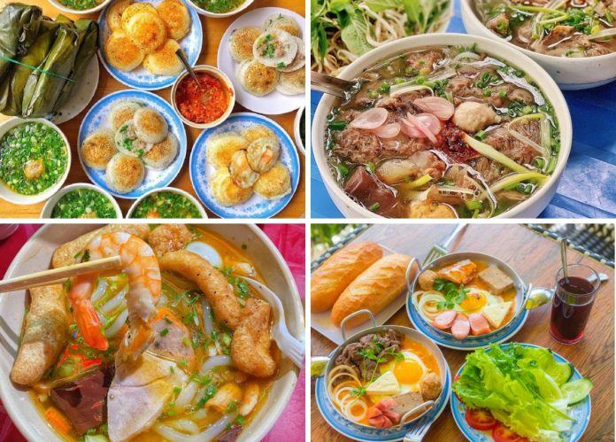 Ăn sáng Đà Lạt