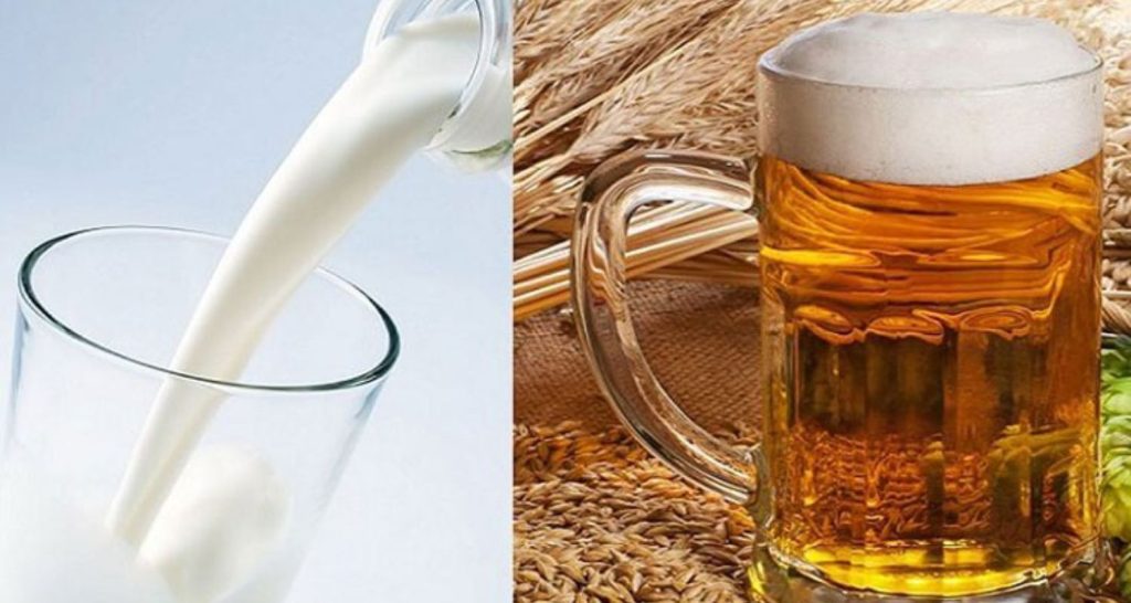 Gội đầu bằng bia và sữa tươi cung cấp các dưỡng chất cần thiết cho tóc 