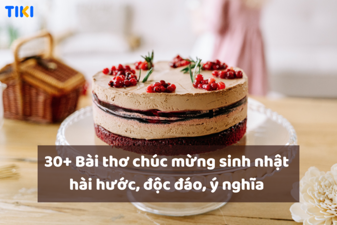 Bài thơ chúc sinh nhật