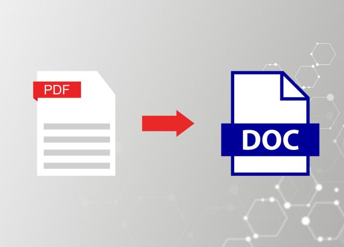 cách chuyển file pdf sang word không cần phần mềm