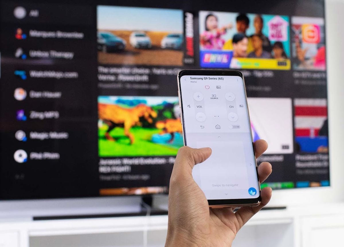 Cách kết nối điện thoại với tivi Samsung chi tiết, dễ hiểu