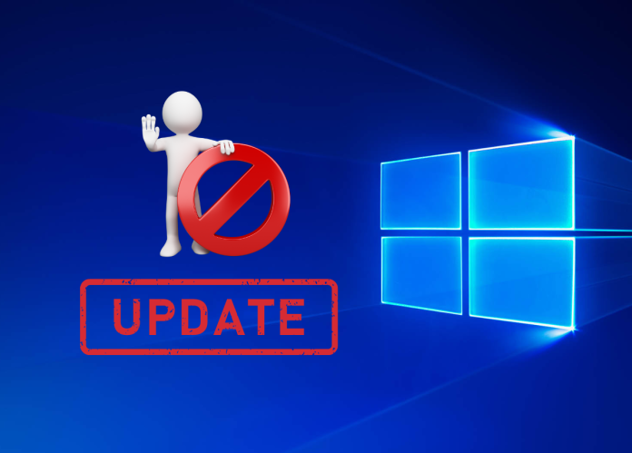 Cách tắt update Window