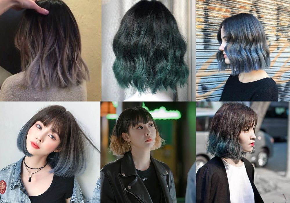 Tóc uốn nắn đuôi nhuộm ombre canh ty nường trở thành đặc trưng, nổi trội rộng lớn nhập chỗ đông người