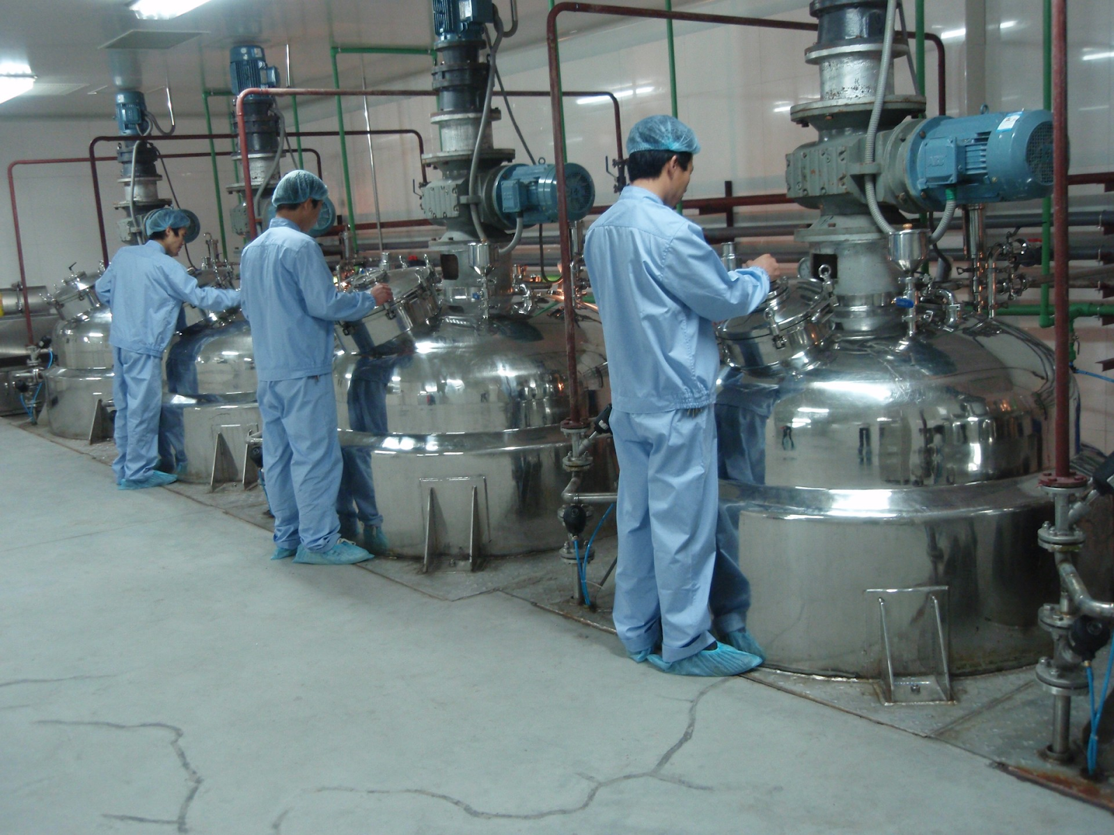 Máy móc cần thiết để sản xuất nước rửa chén