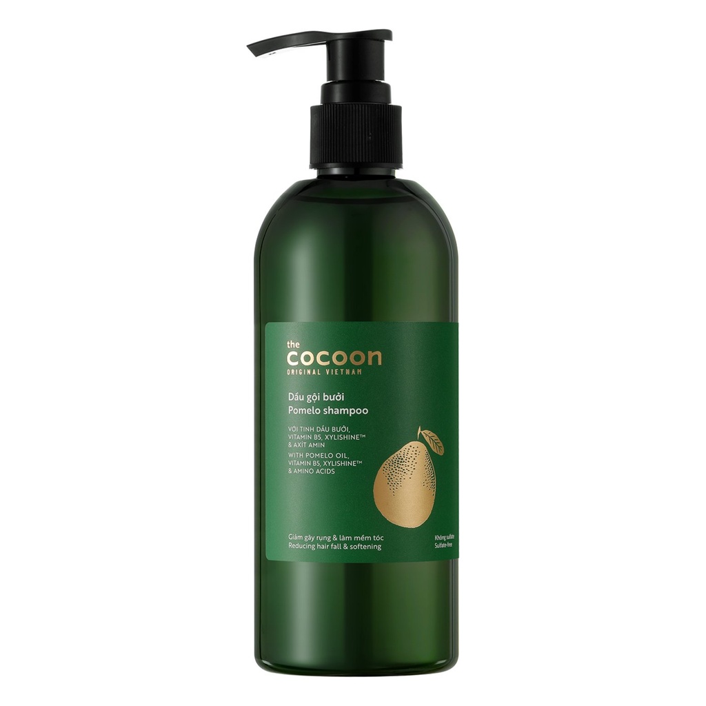Dầu gội bưởi Cocoon dành cho tóc dễ gãy rụng, tóc xơ cứng và da đầu khô