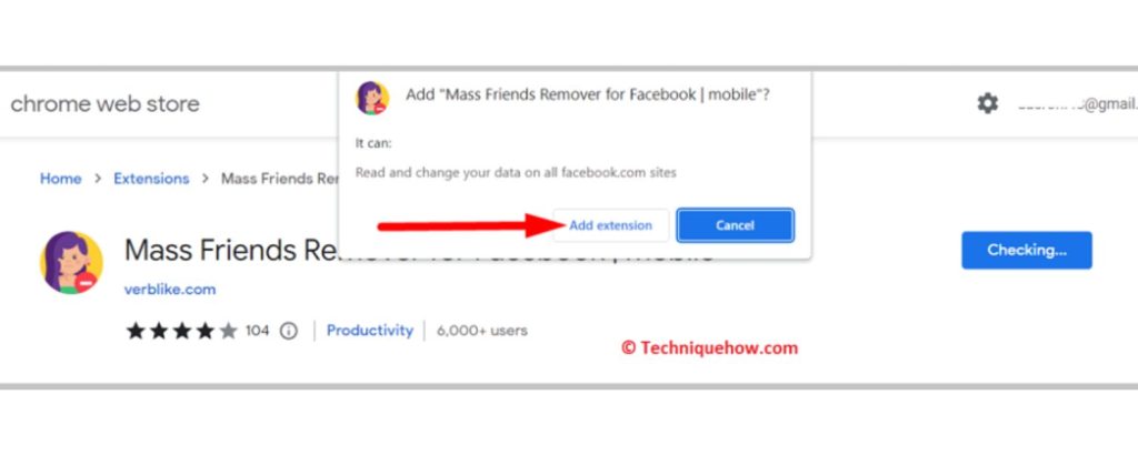 Tải Smart Friends Remover for Facebook bằng trình duyệt của Chrome 