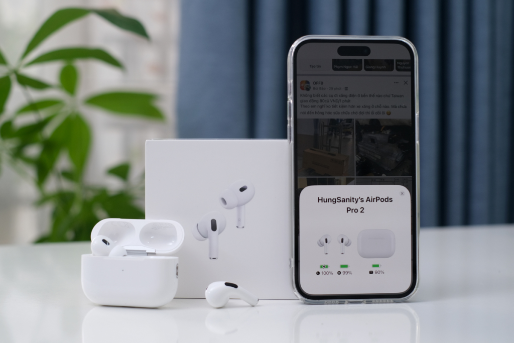 Một số cài đặt cơ bản trên Airpods Pro