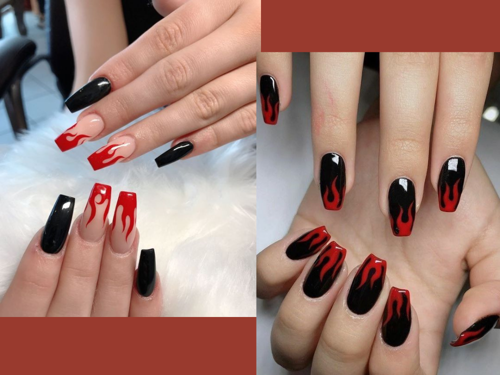Nail lửa red color thâm khôn cùng đã mắt