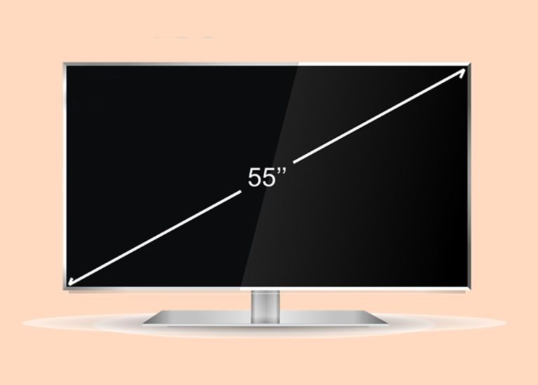 Kích thước tivi 55 inch: Sony, LG, Samsung
