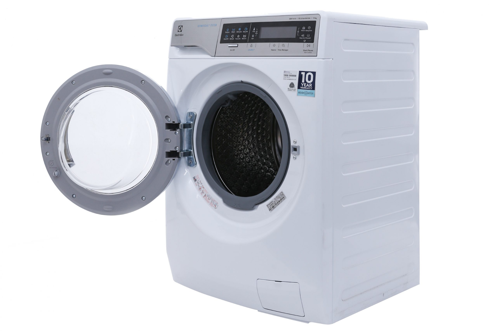 Máy giặt có sức chứa 11 kg phù hợp cho gia đình đông thành viên 