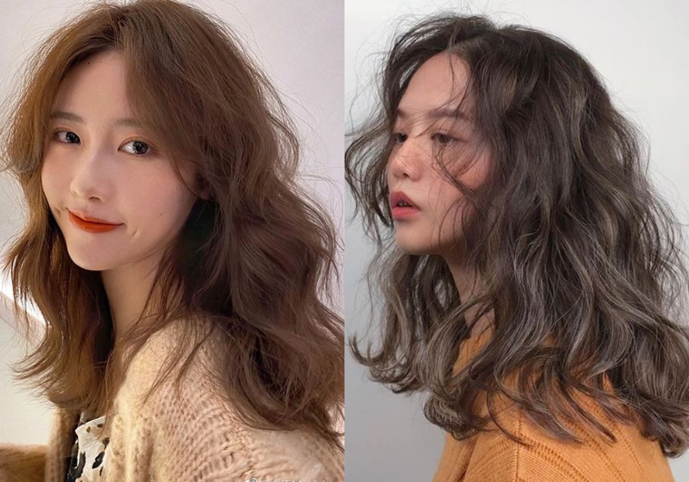 Tóc ngắn ngủi uốn nắn xoăn phồng canh ty tôn vinh sự tươi trẻ và xa hoa của hội bà mẹ