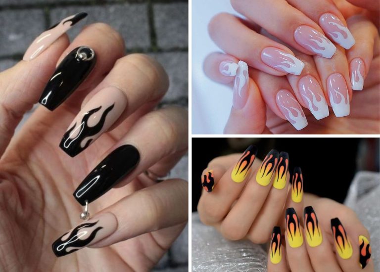 18 Mẫu nail lửa cá tính, ấn tượng cho phái đẹp 2024 