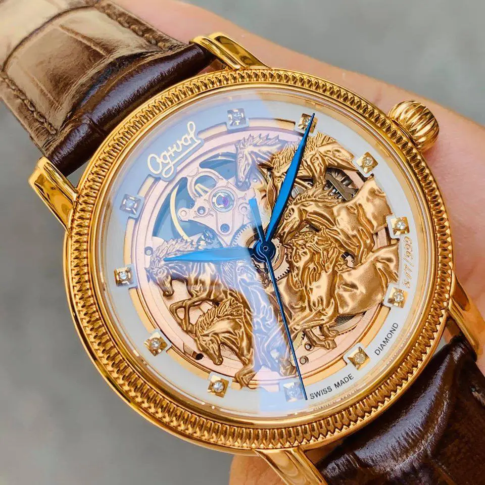 Đồng hồ Ogival nổi tiếng thiết kế tỉ mỉ, độc đáo