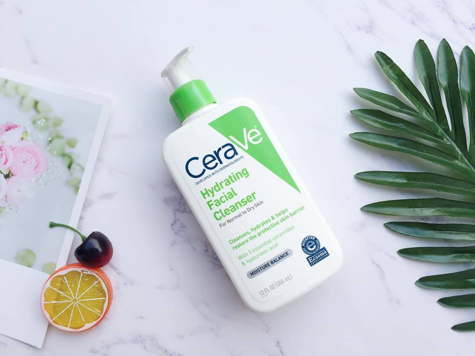 Sữa vệ sinh Cerave Hydrating Cleanser mang lại domain authority thô 