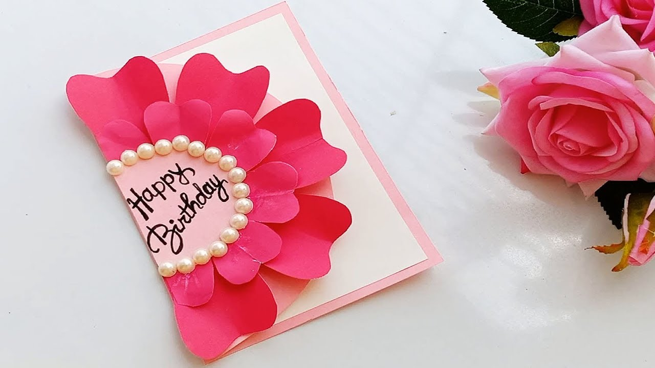 Thiệp handmade chúc mừng sinh nhật mẹ đầy ấn tượng