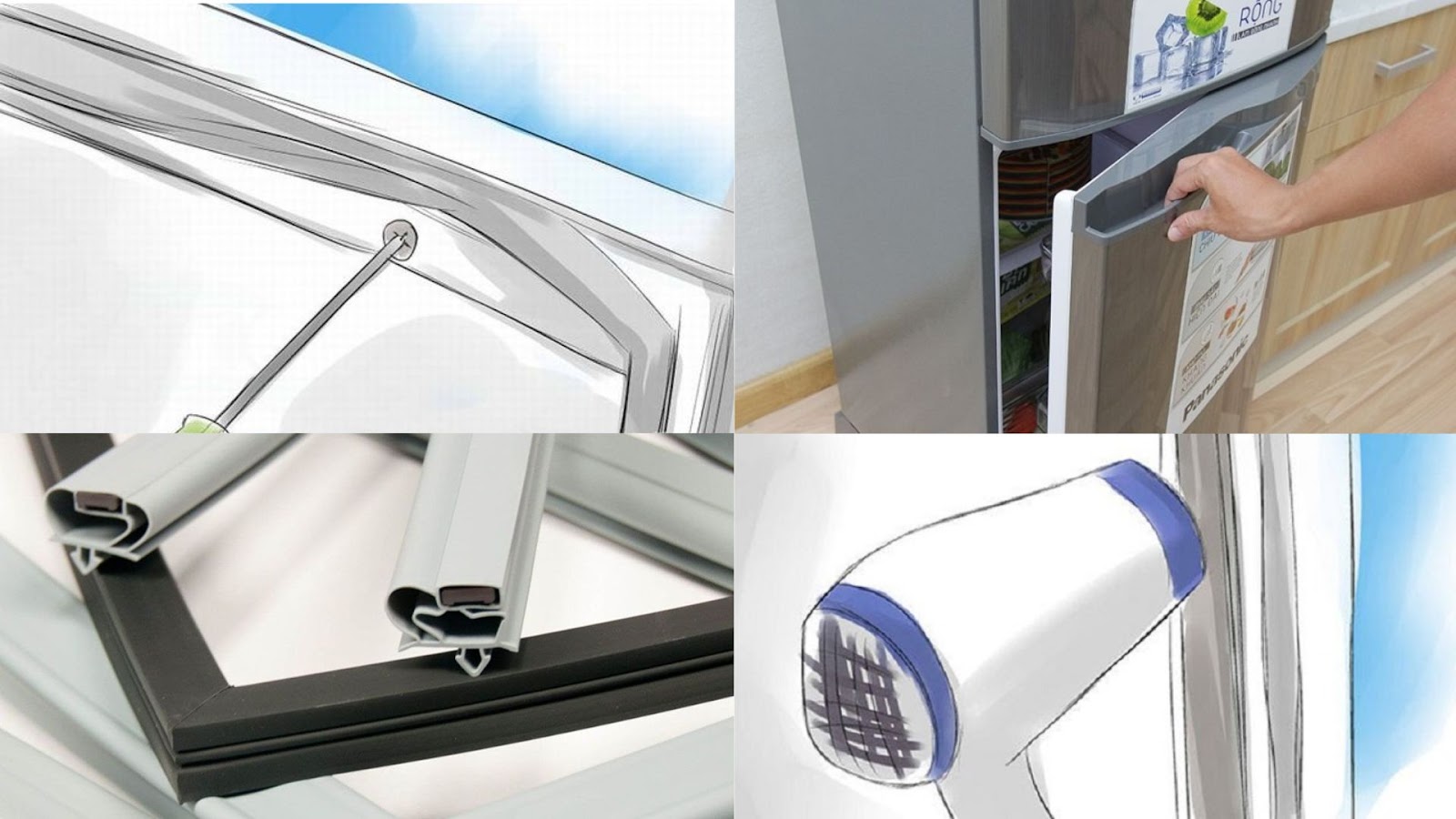 Hướng Dẫn Cách Thay Gioăng Tủ Lạnh Tại Nhà
