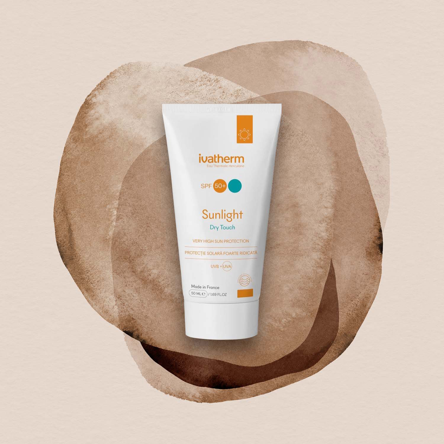 Ivatherm SPF50+ Hydrating bảo vệ da trước tia UVA, UVB và tia hồng ngoại 