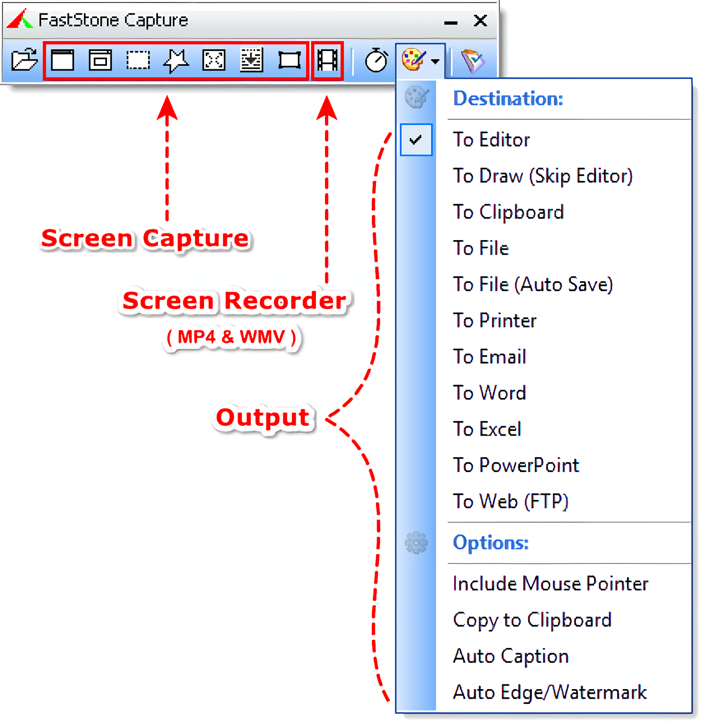 Ứng dụng chụp màn hình FastStone Capture